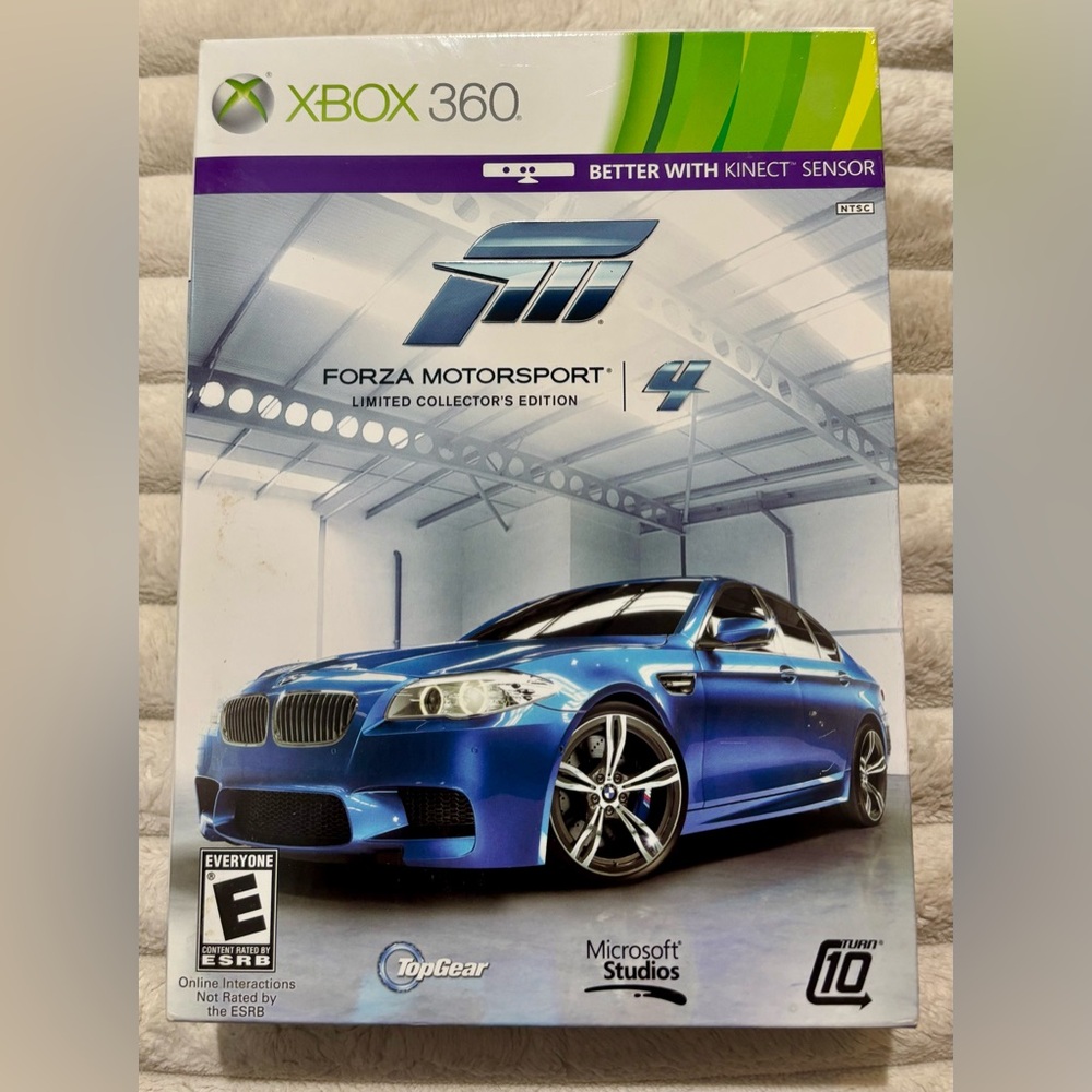 🪩Microsoft Forza Motorsport 4 Xbox 360 Game Cover